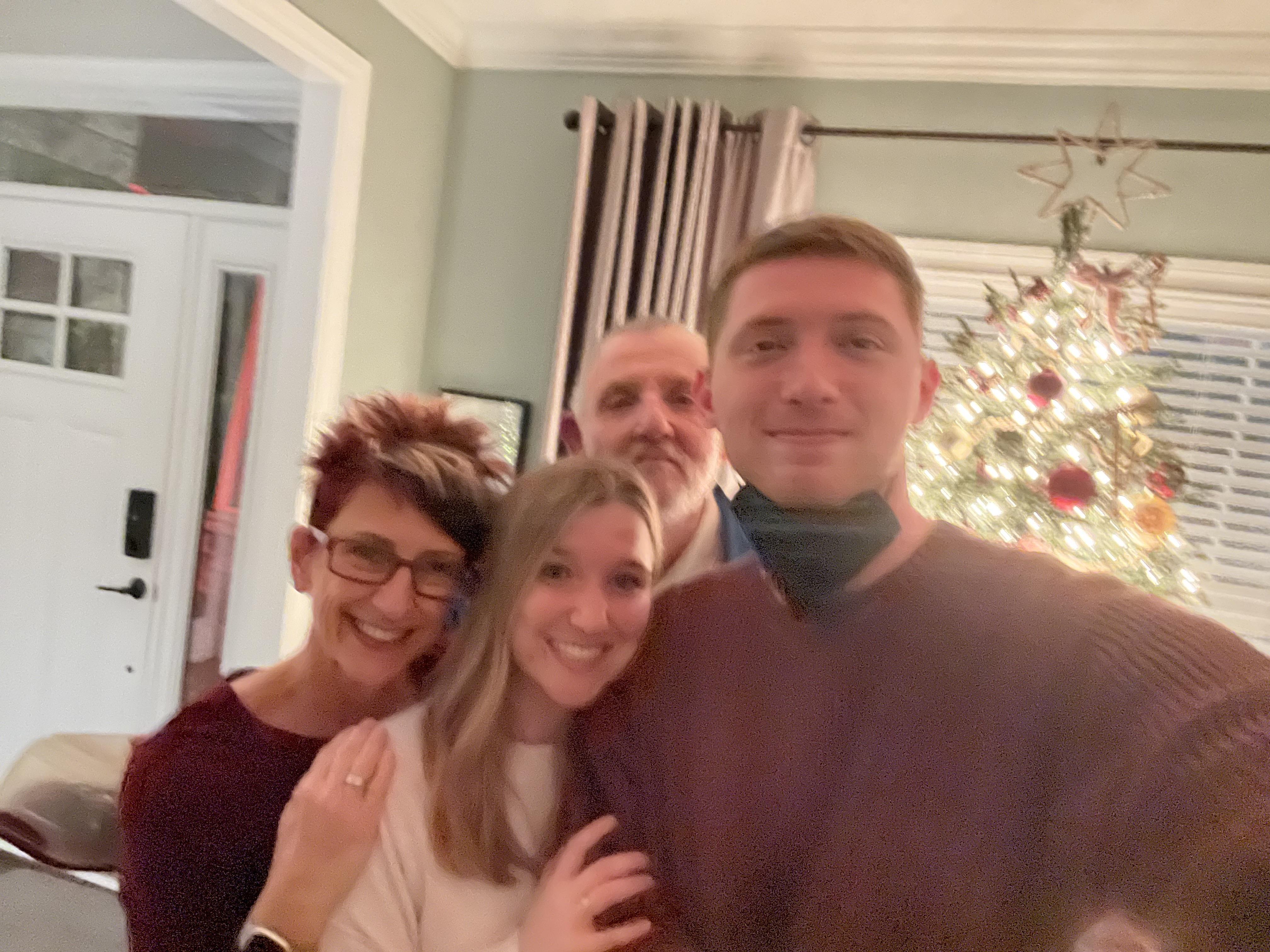 A group of people posing for a photo