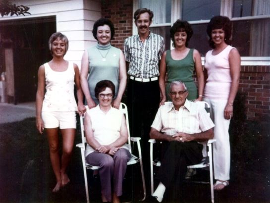 A group of people posing for a photo