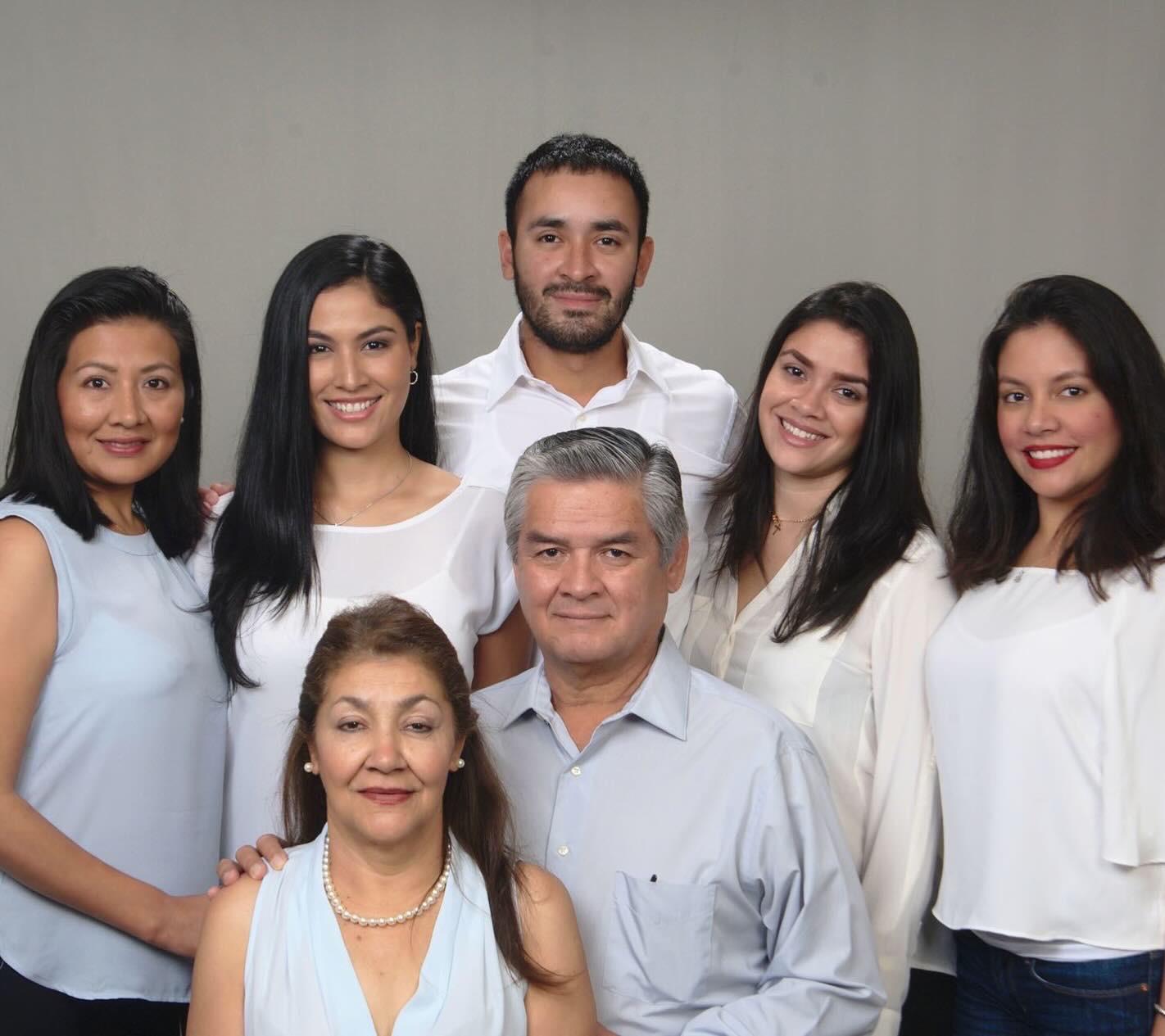 A group of people posing for a photo