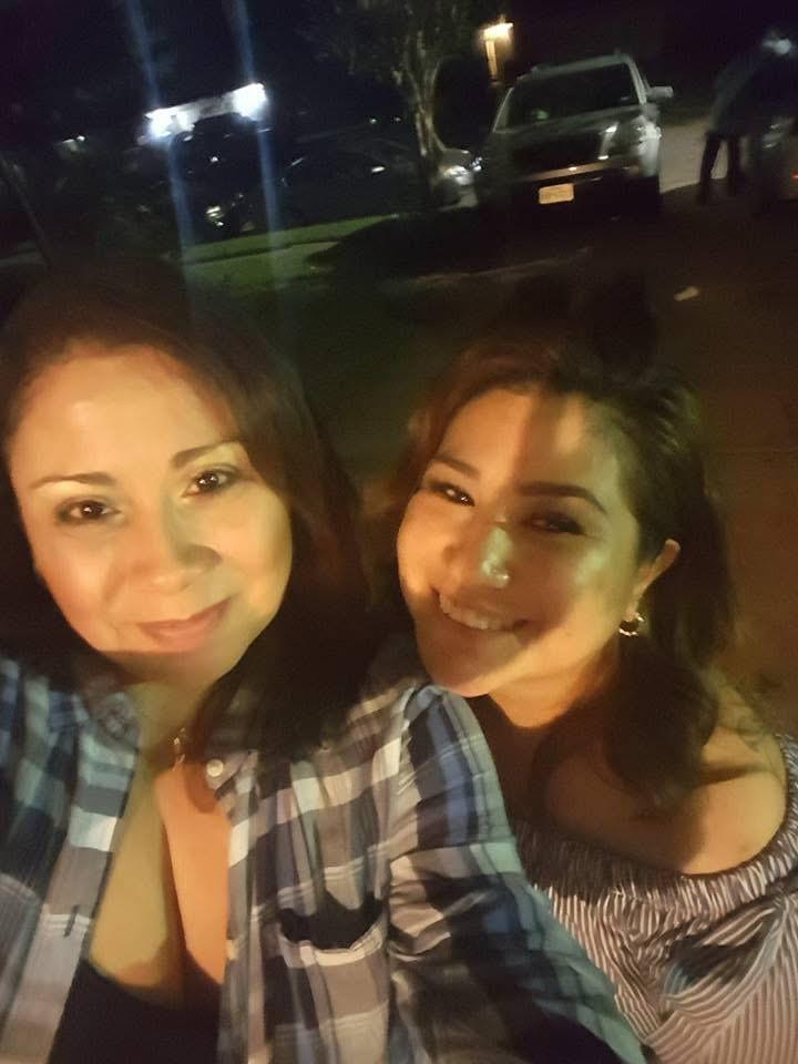 Two women taking a selfie