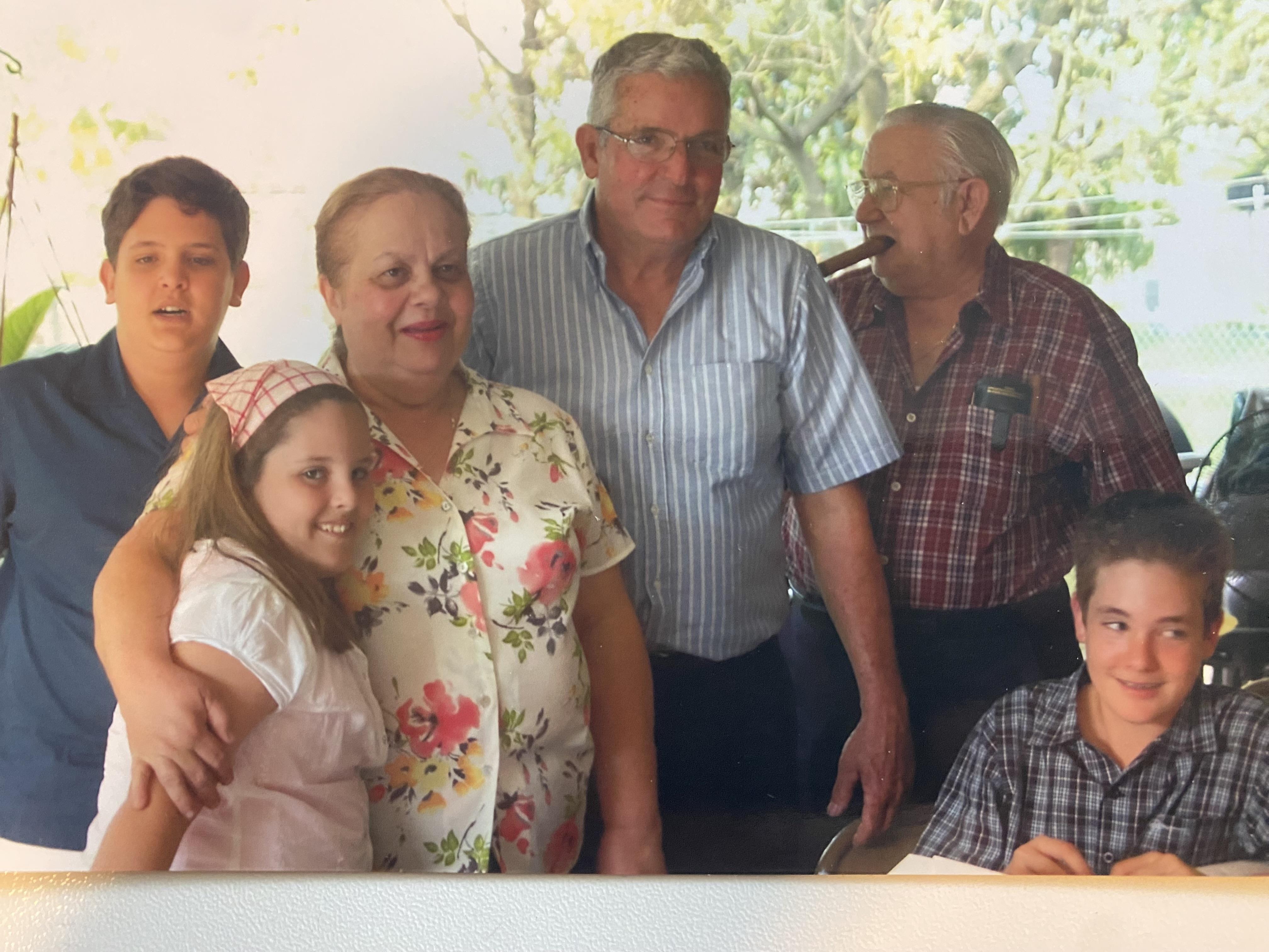 A group of people posing for a photo