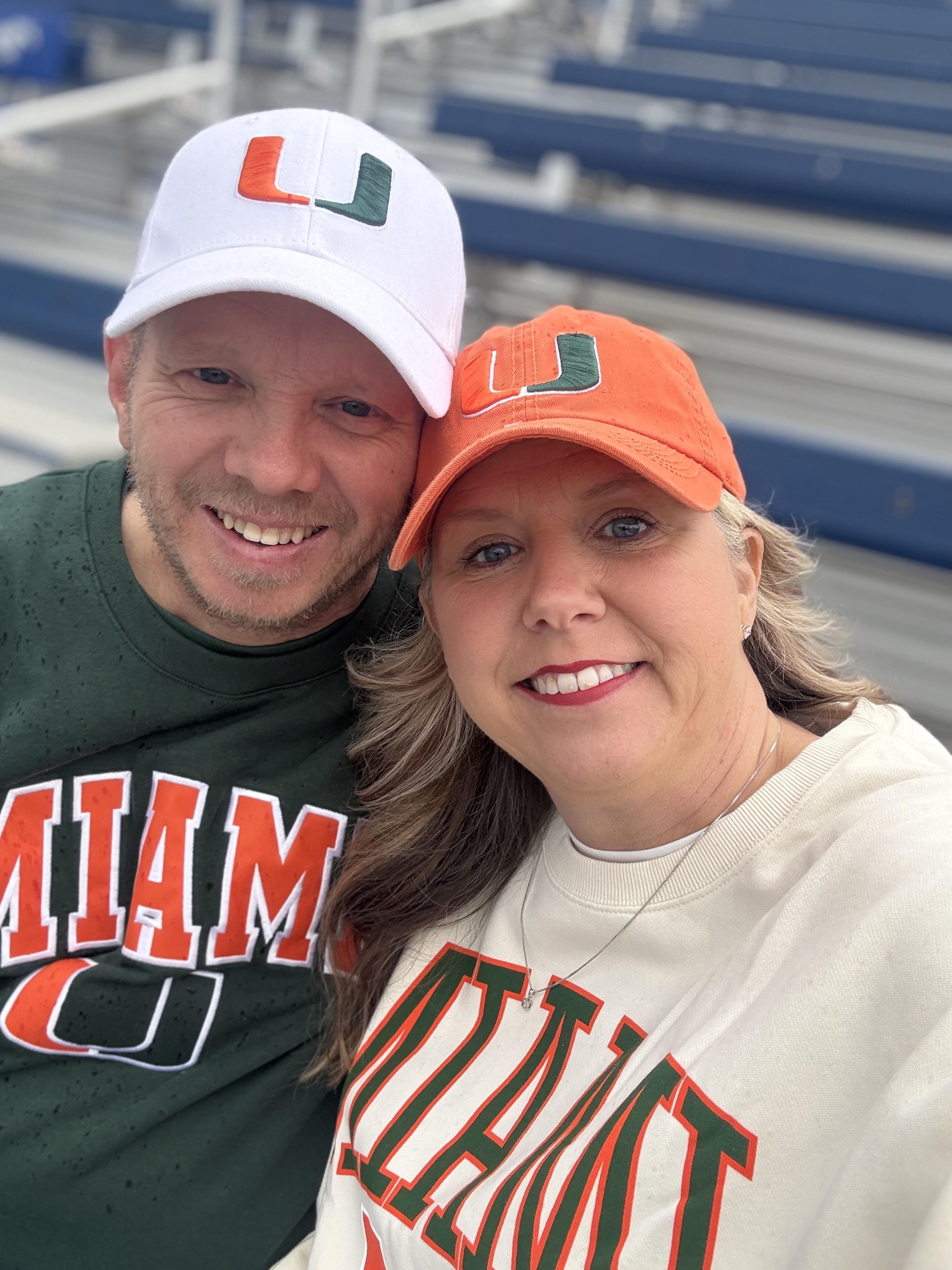 A man and woman taking a selfie