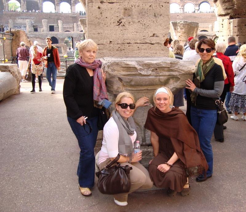 A group of women posing for a photo