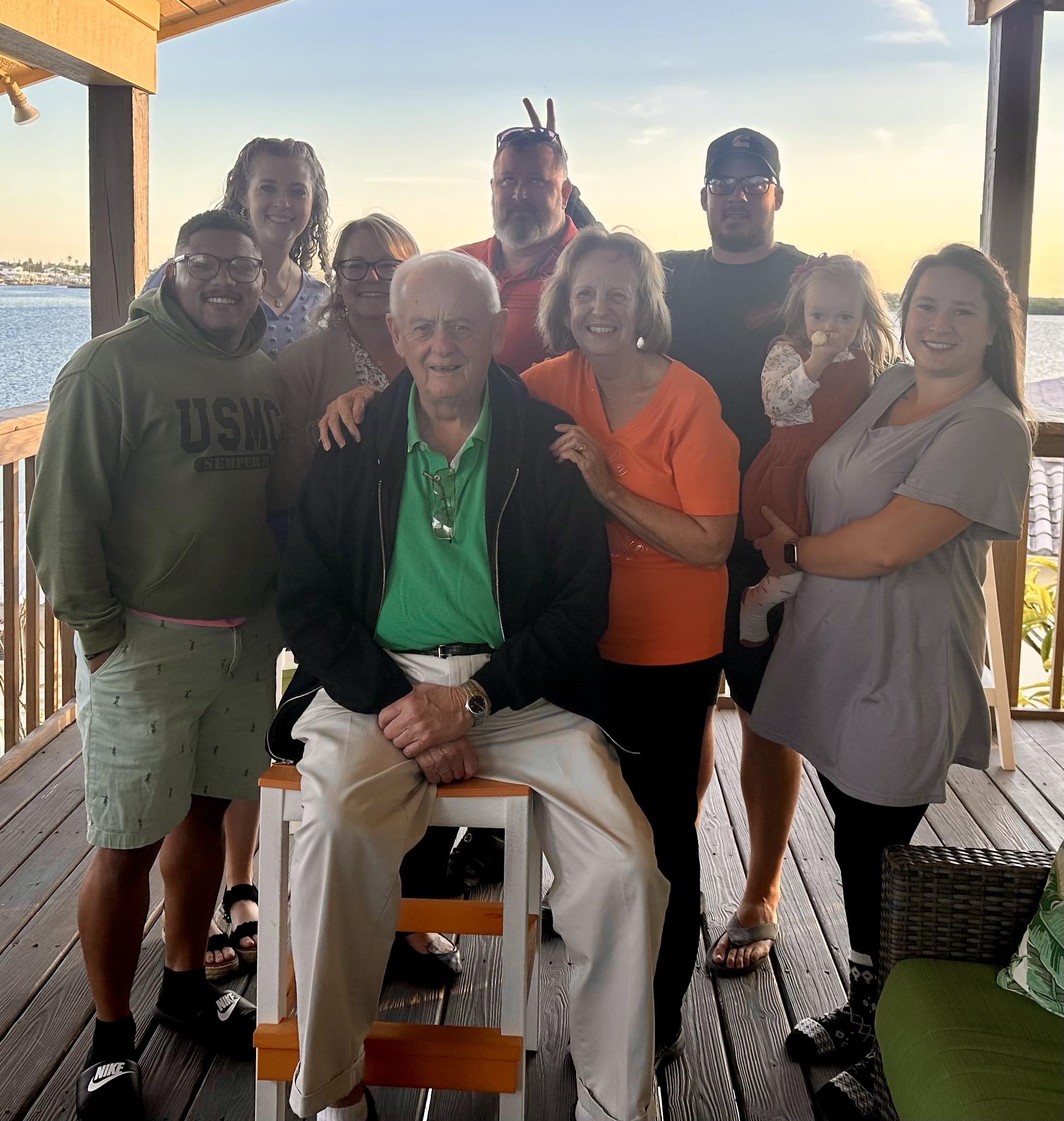 A group of people posing for a photo