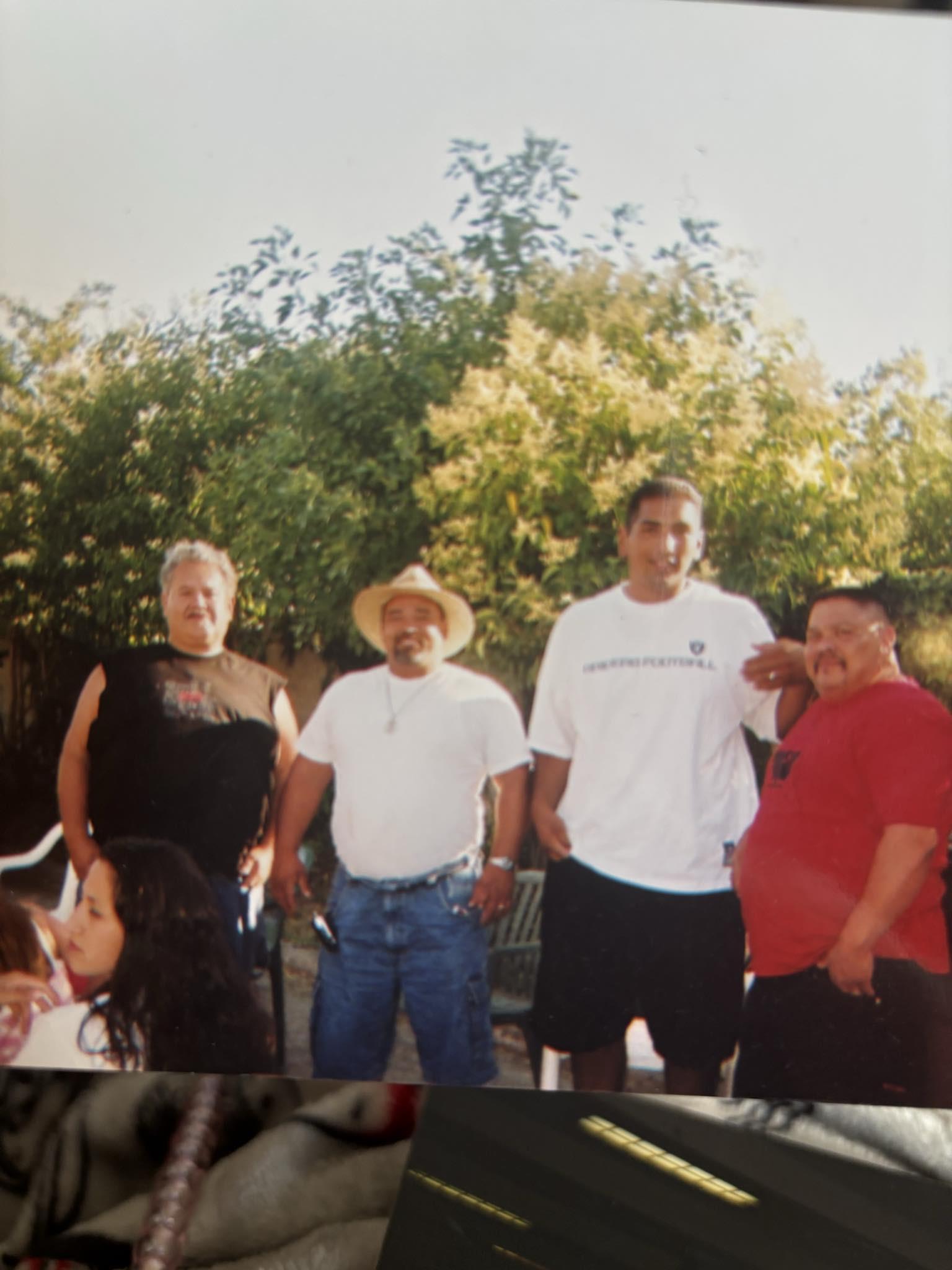 A group of people standing together