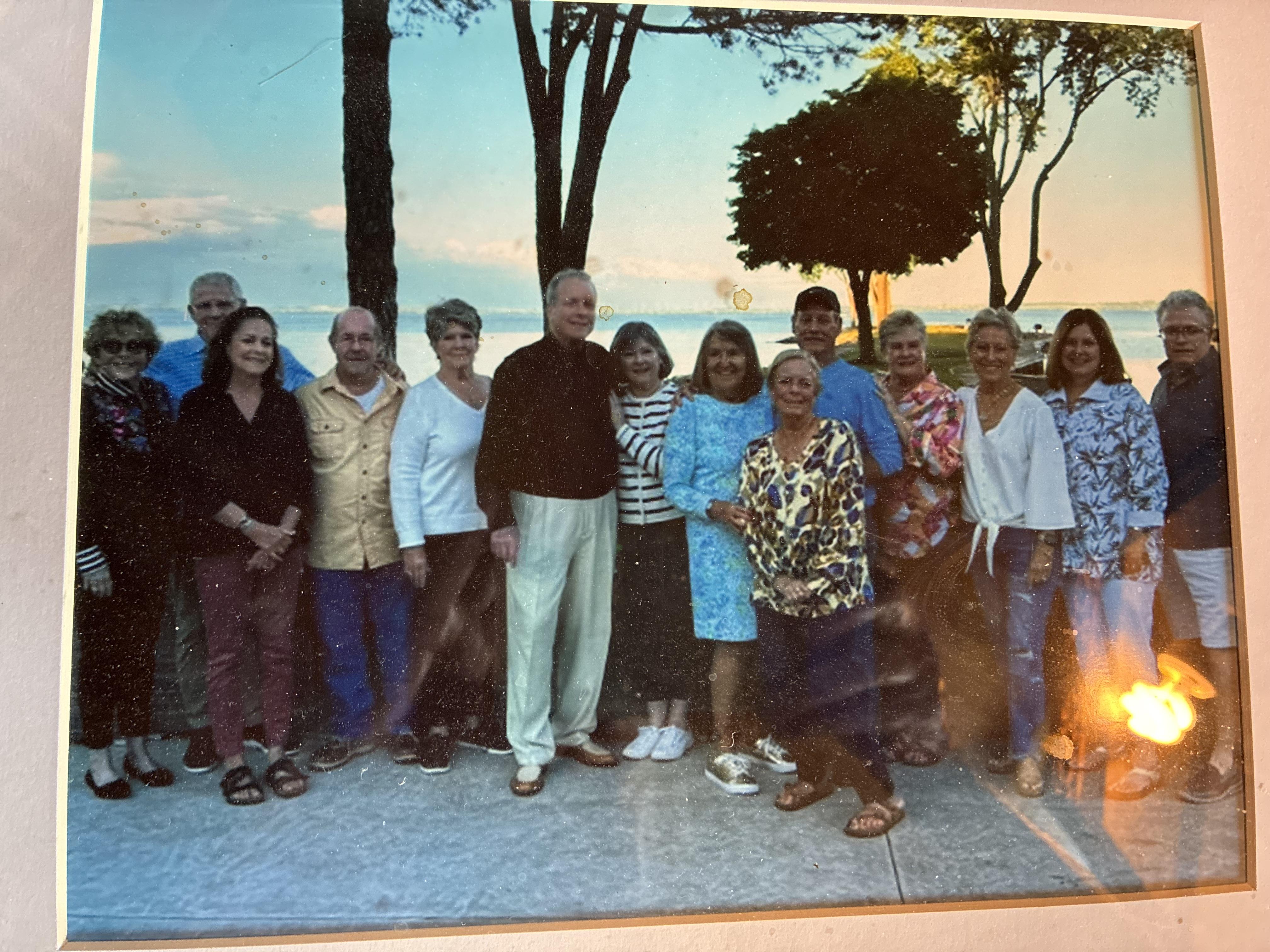 A group of people posing for a photo