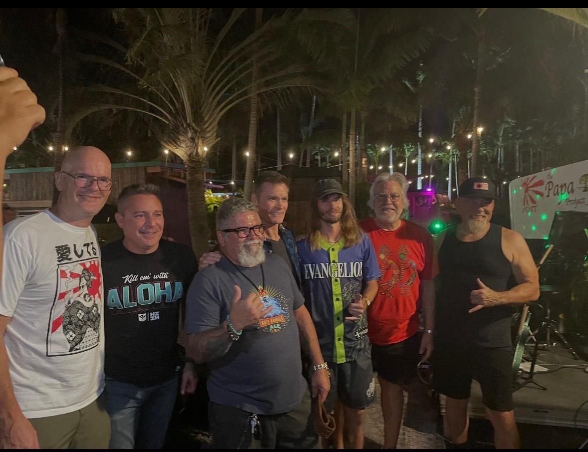 A group of people posing for a photo