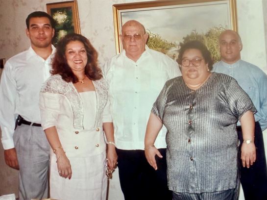 A group of people posing for a photo