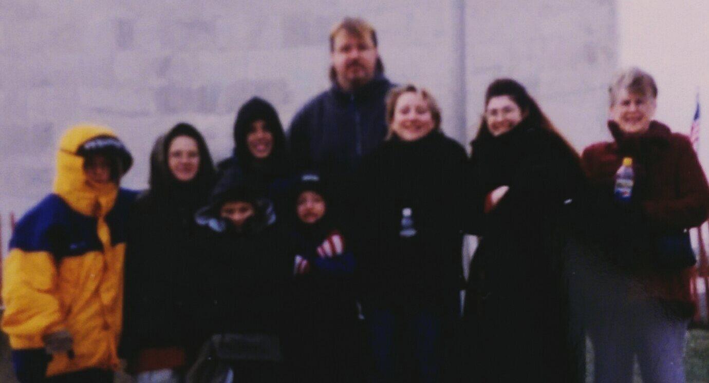 A group of people posing for a photo