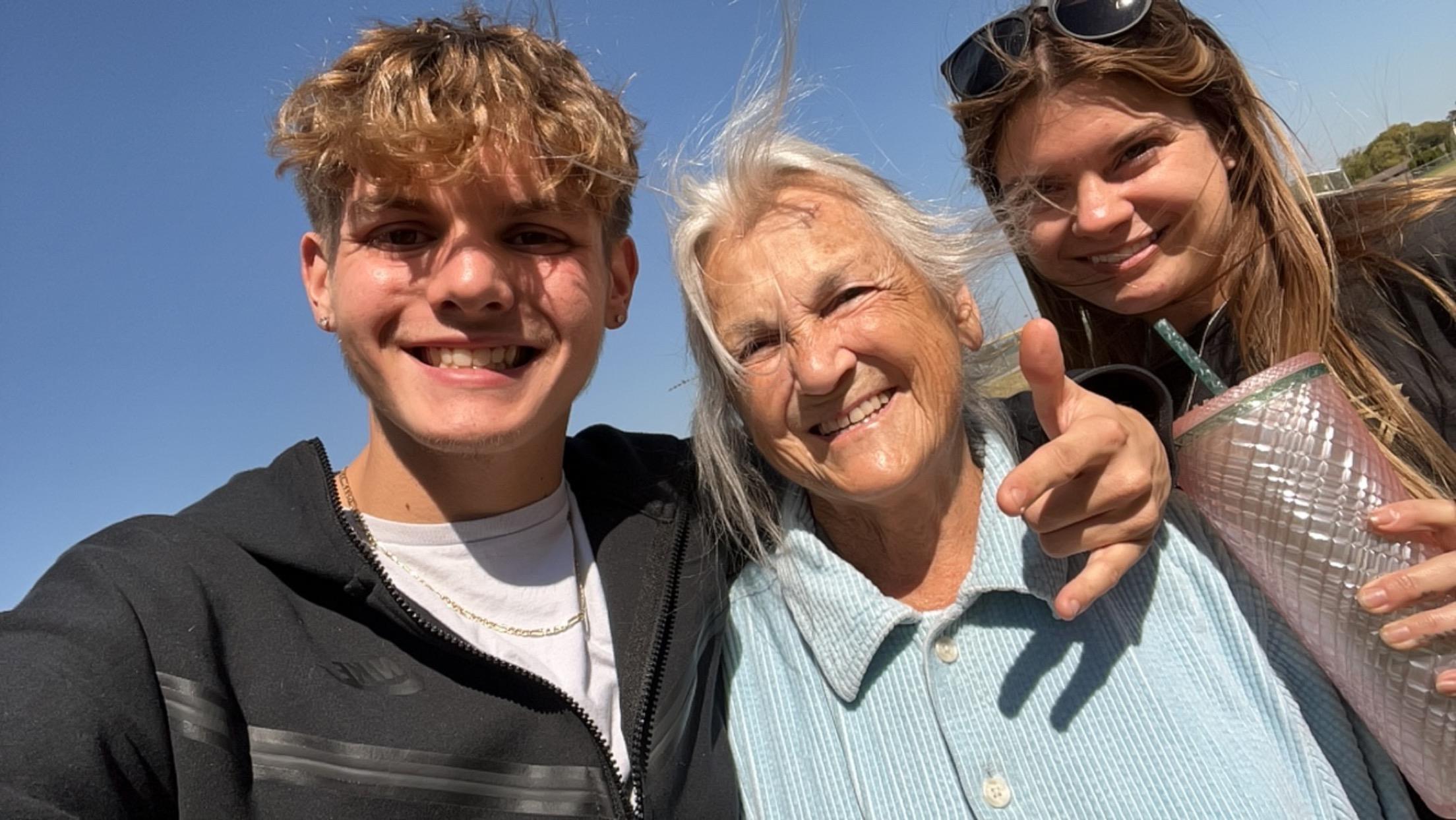 A group of people posing for a photo
