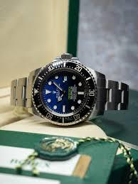 A watch on a display