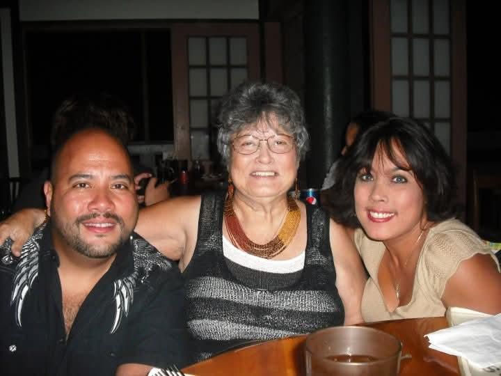 A group of people sitting at a table