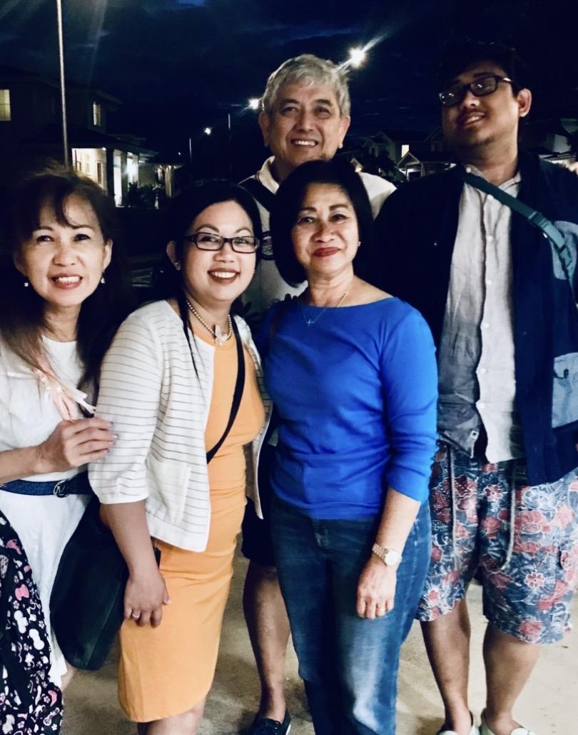 A group of people posing for a photo