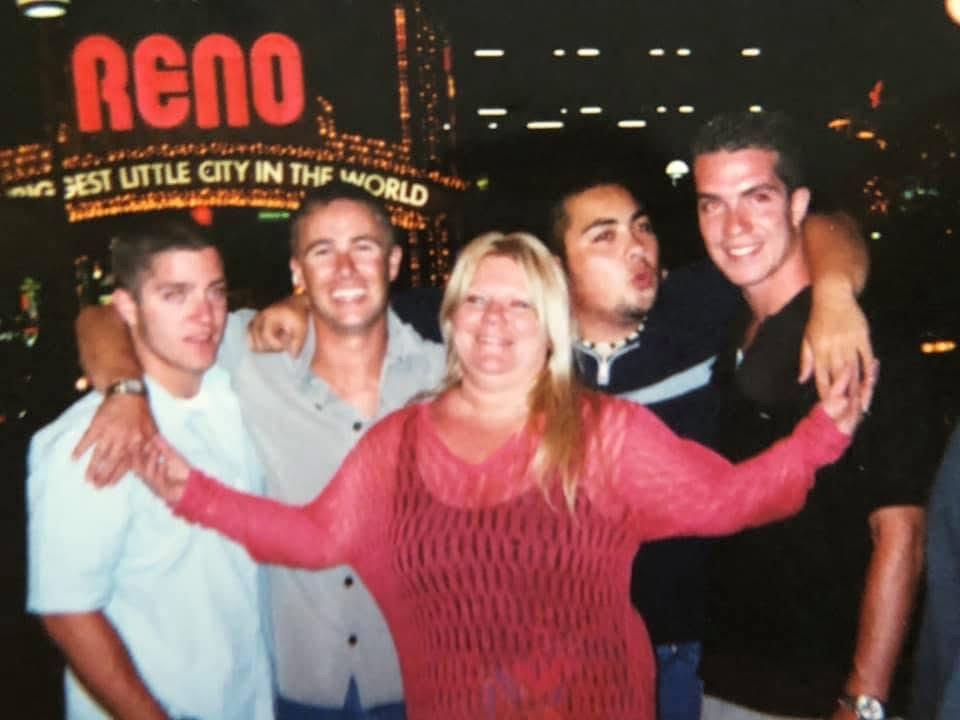 A group of people posing for a photo