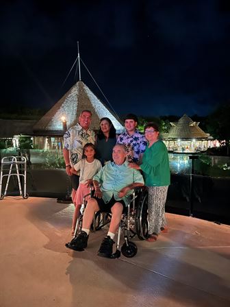 A group of people posing for a photo