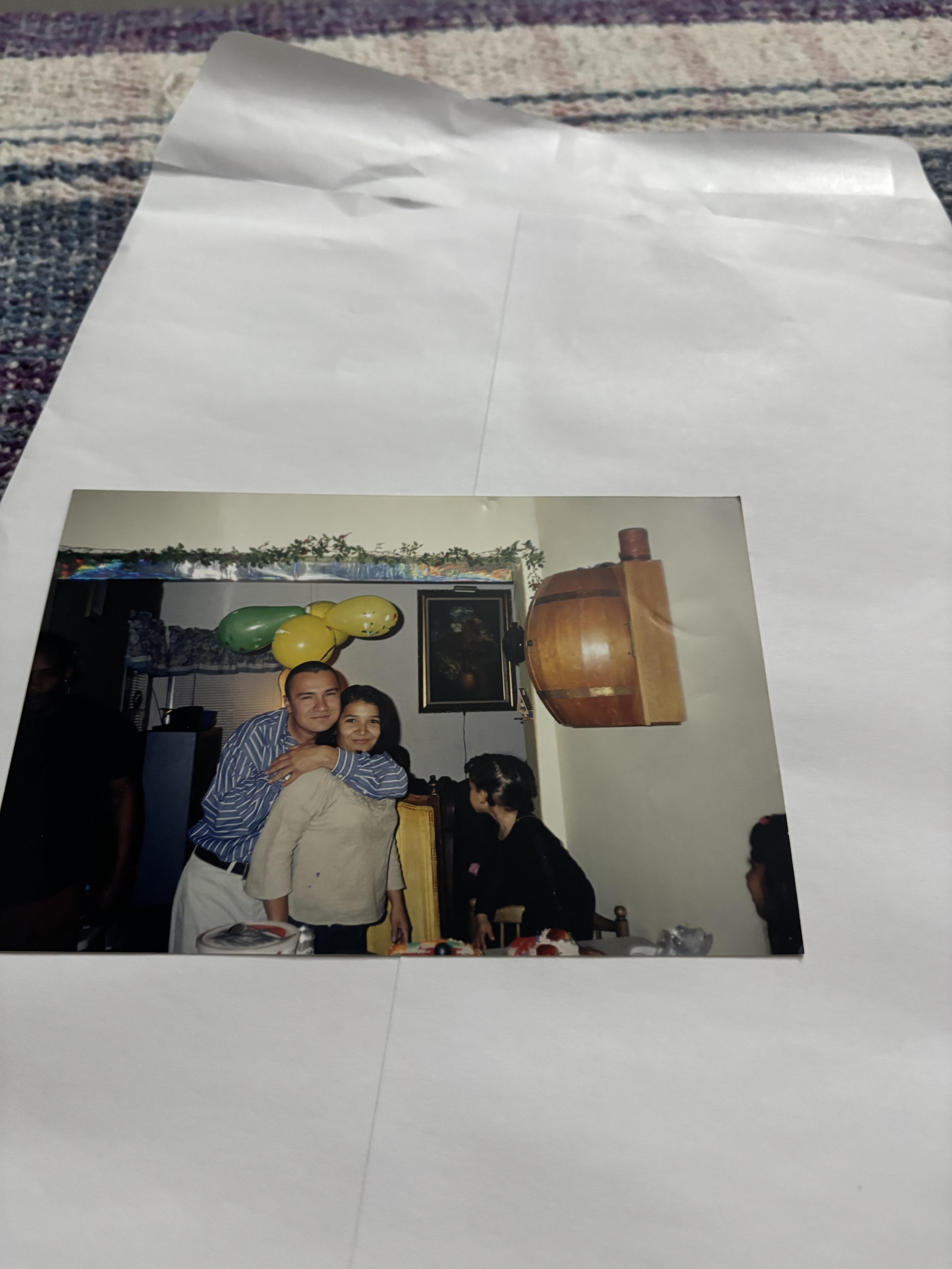 A photo of a man and woman