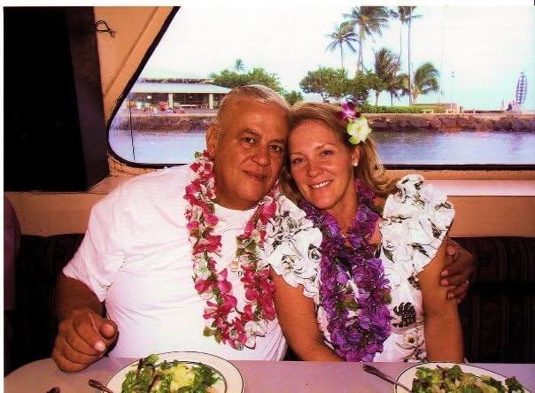 A man and woman sitting in a boat