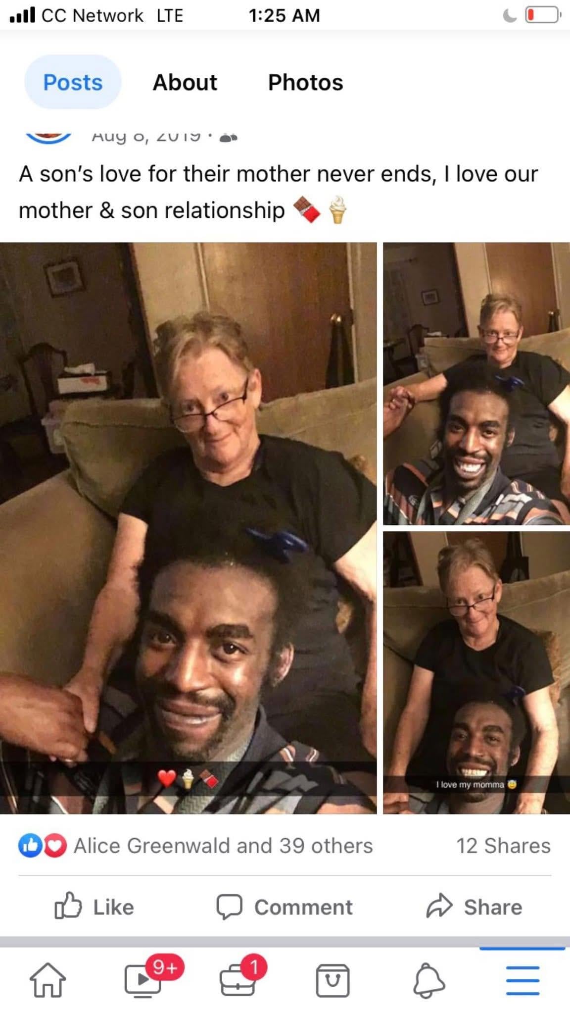 A collage of people sitting on a couch