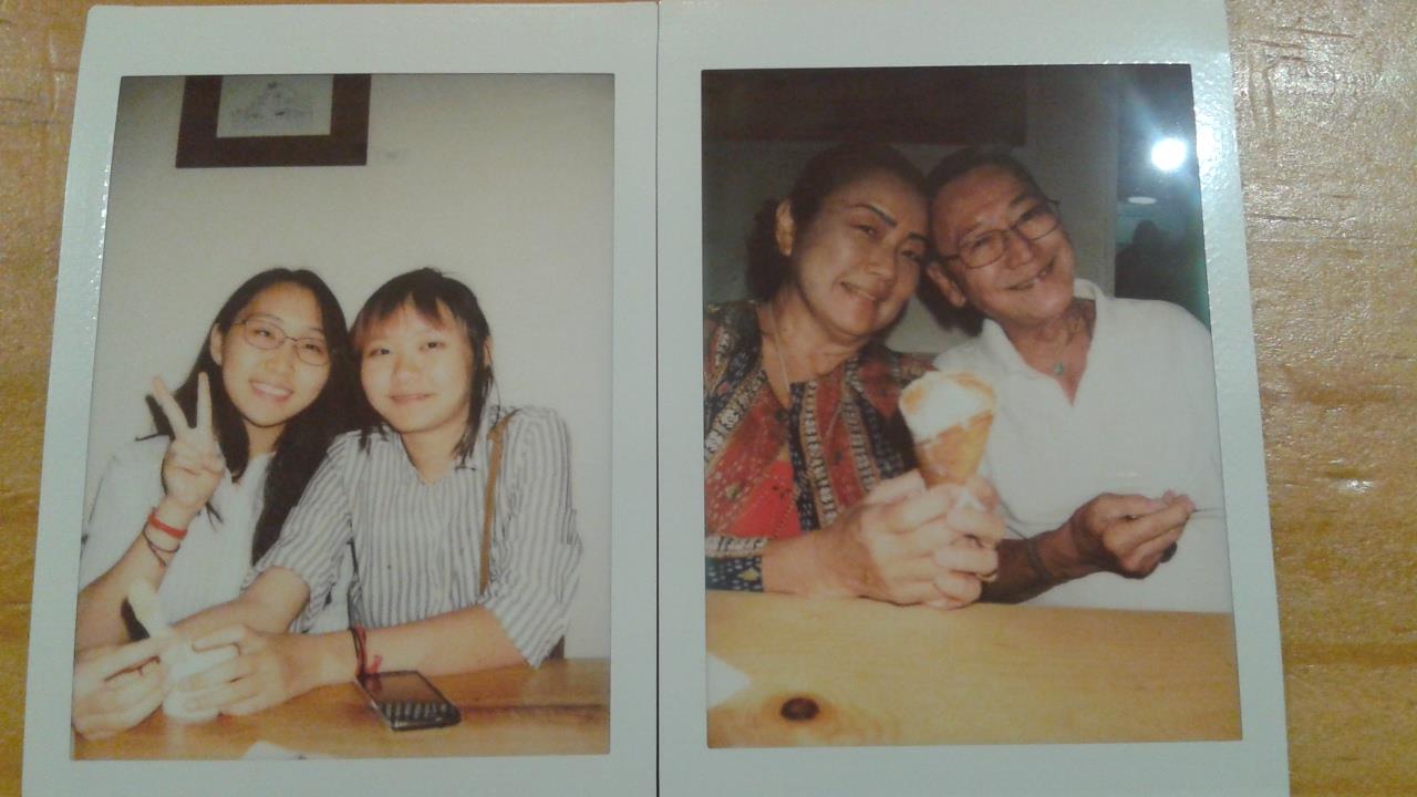 A collage of a man and a woman