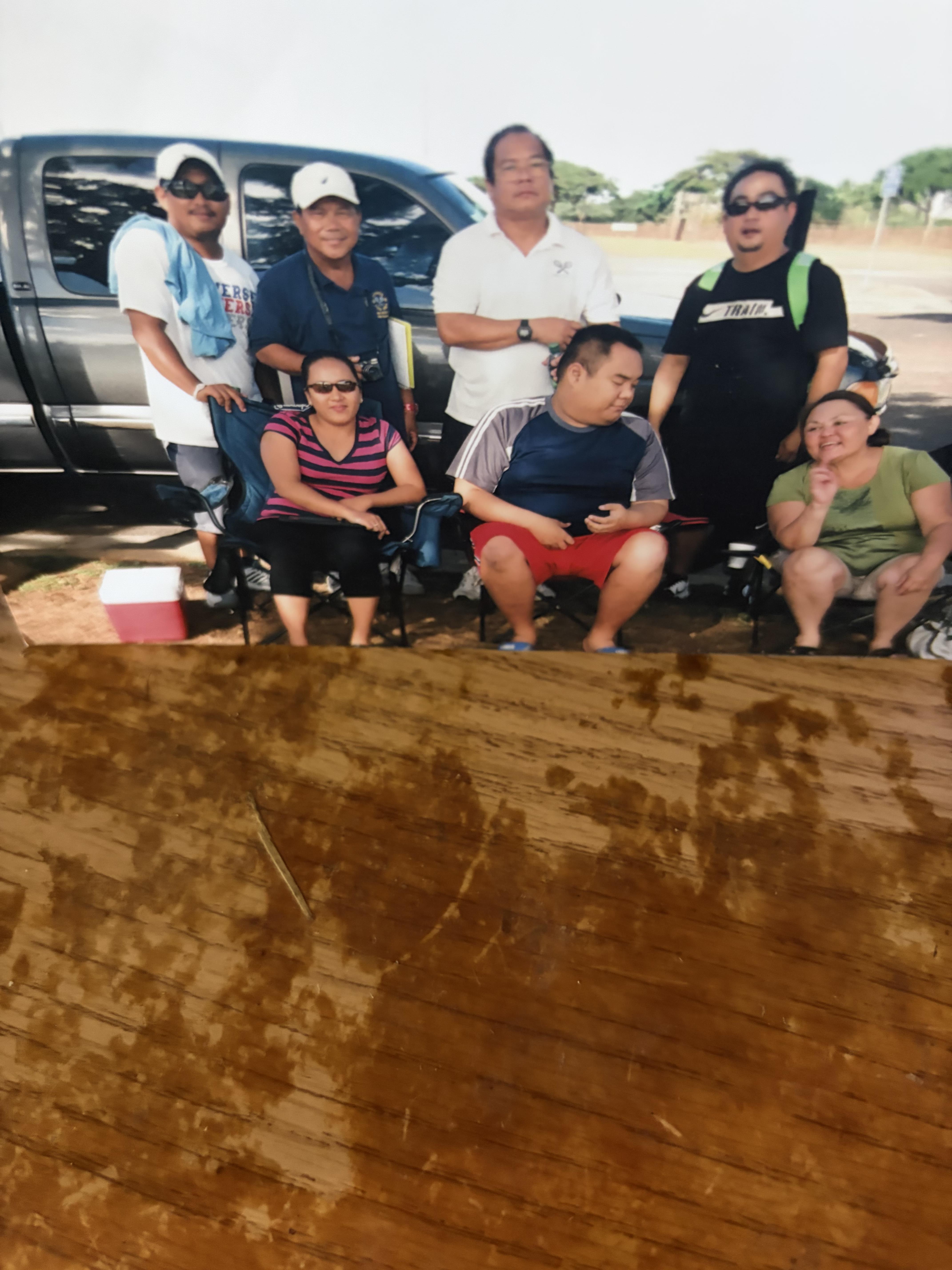 A group of people posing for a photo