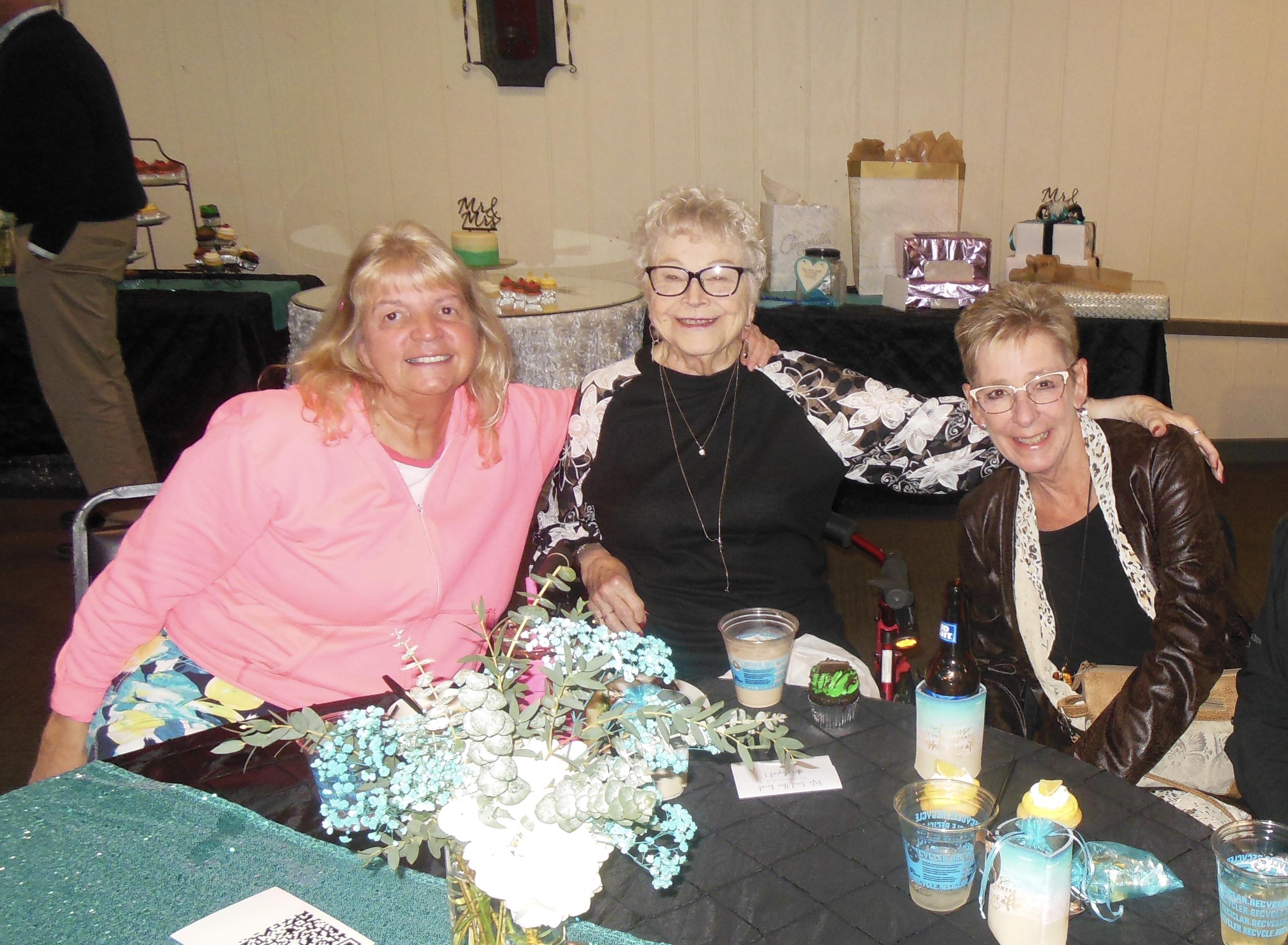 A group of women sitting at a table
