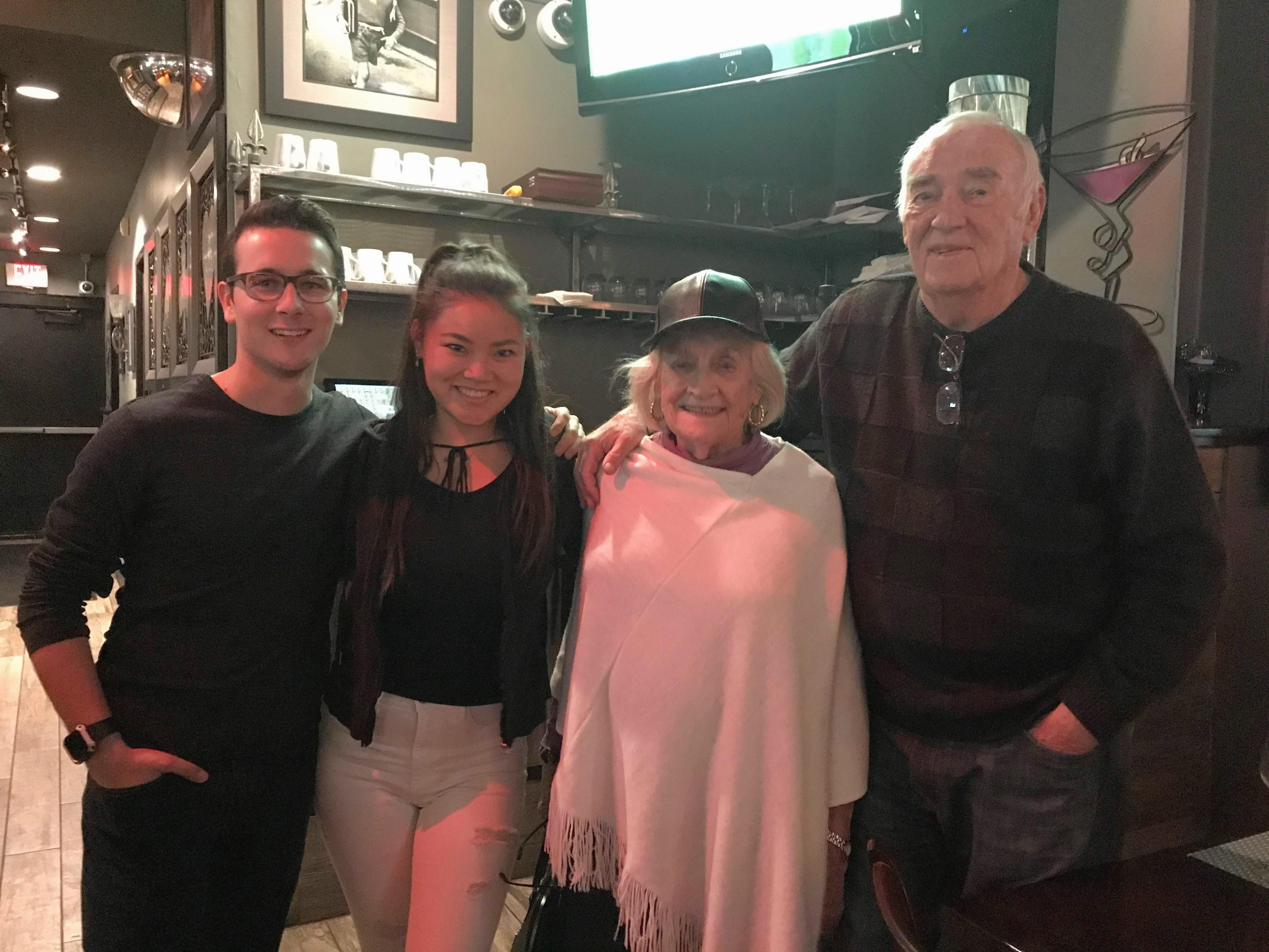 A group of people posing for a photo