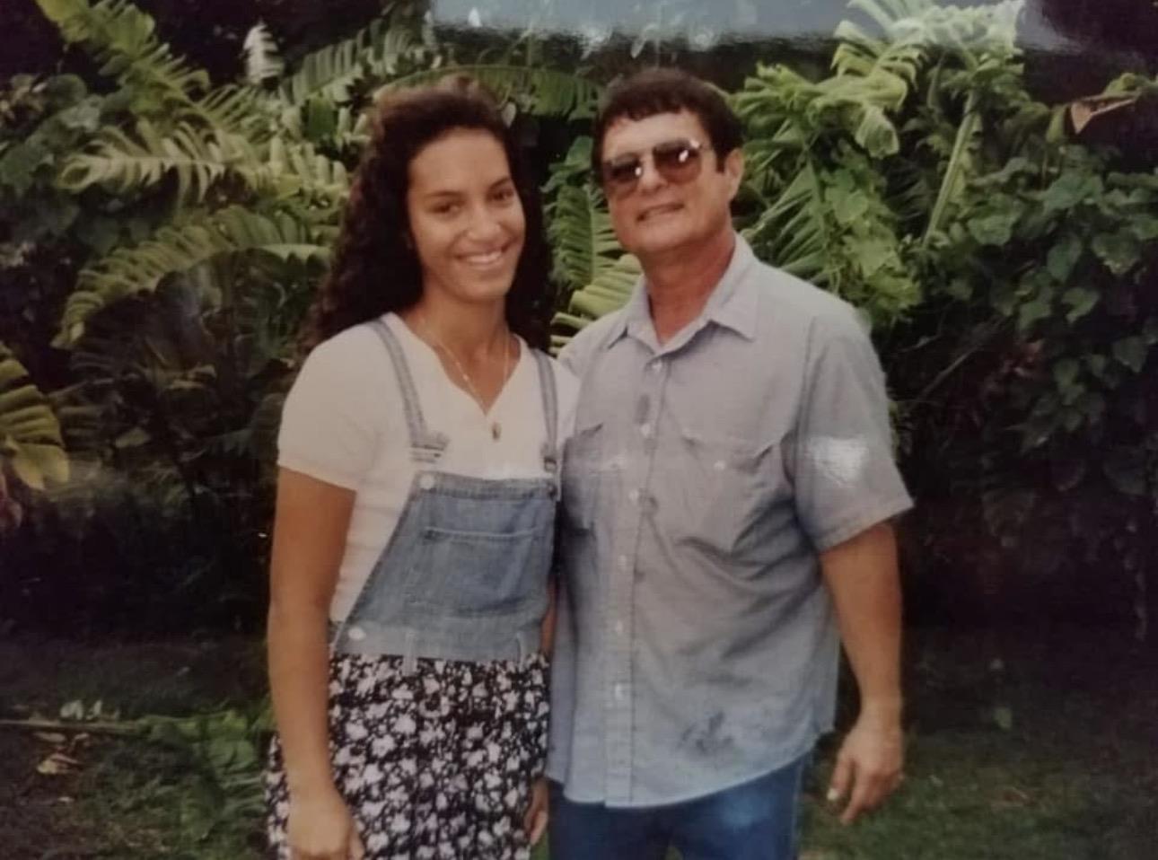 A man and woman standing together