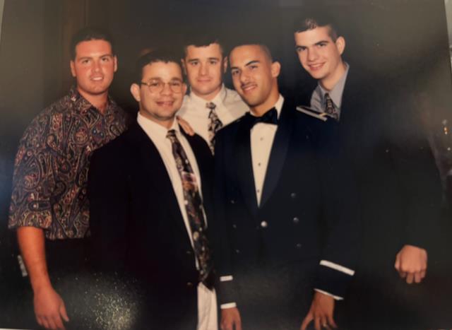 A group of men in suits