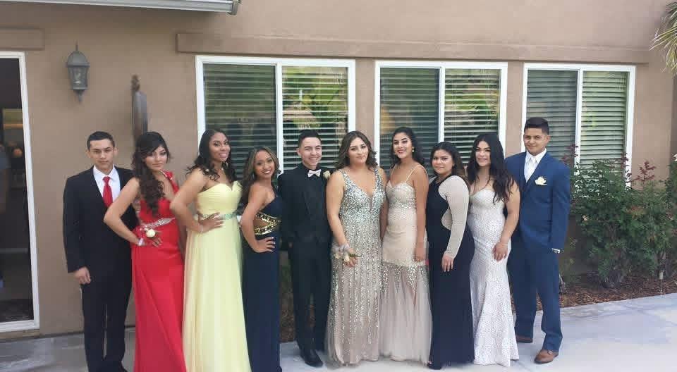 A group of people posing for a photo