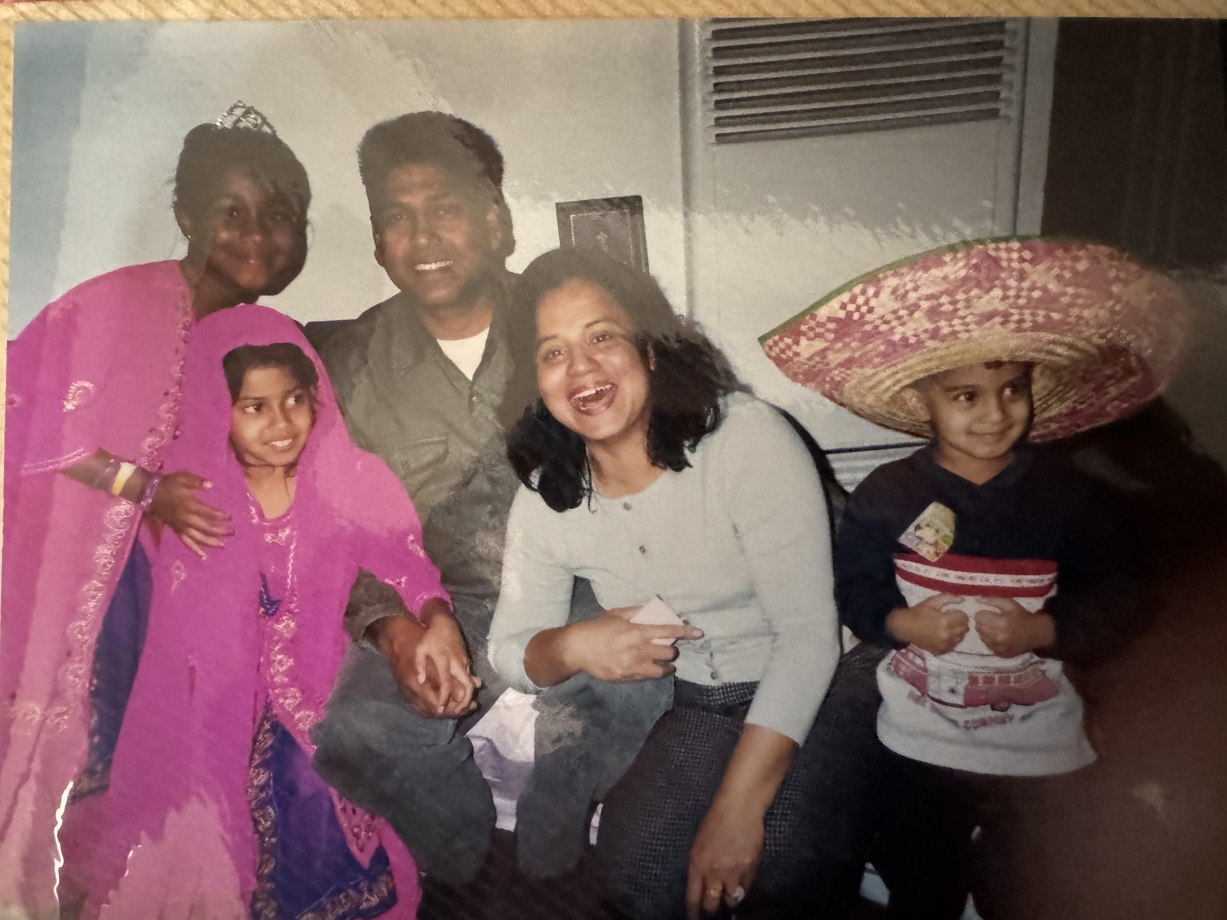 A group of people posing for a photo
