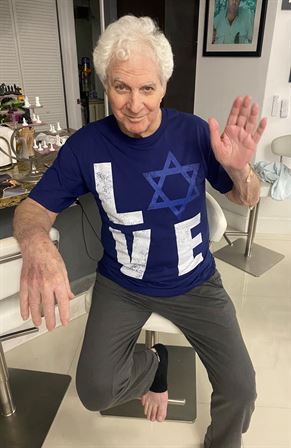 A man sitting on a chair