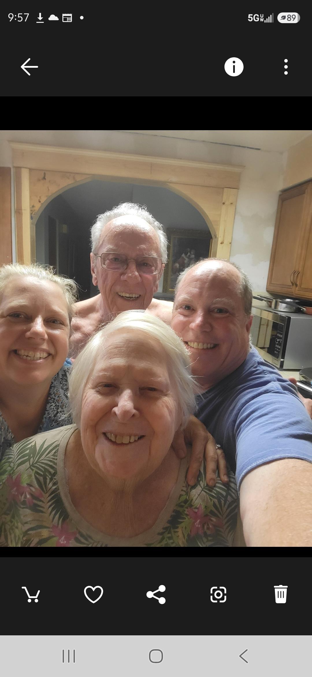 A group of people posing for a selfie