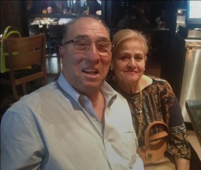 A man and woman sitting together