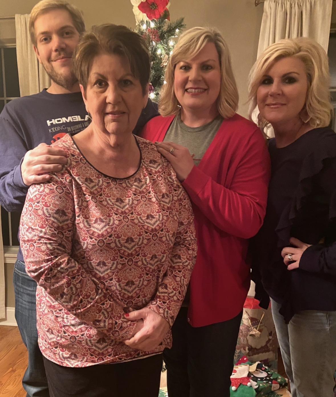 A group of people posing for a photo