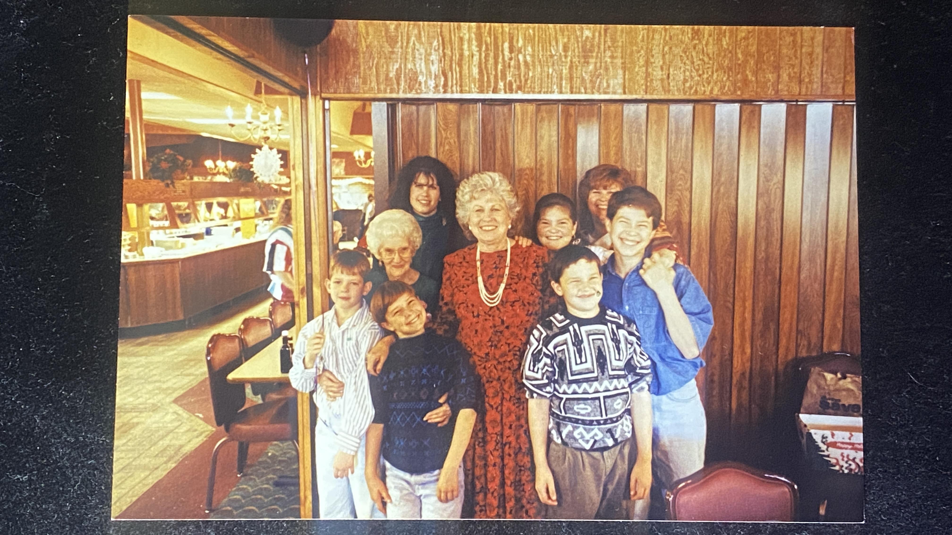 A group of people posing for a photo