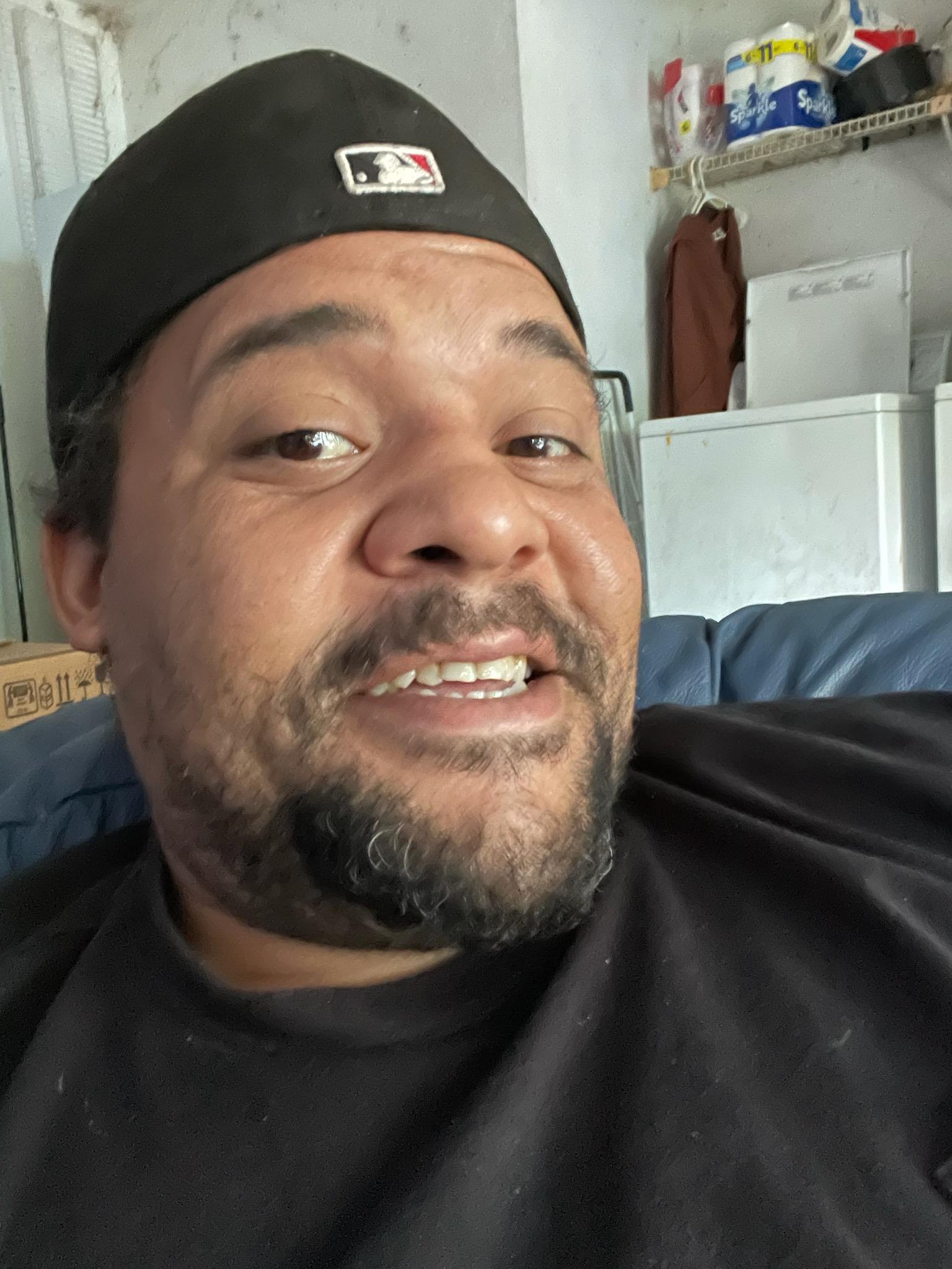 A man wearing a hat