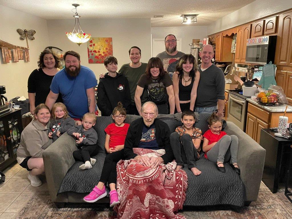 A group of people posing for a photo
