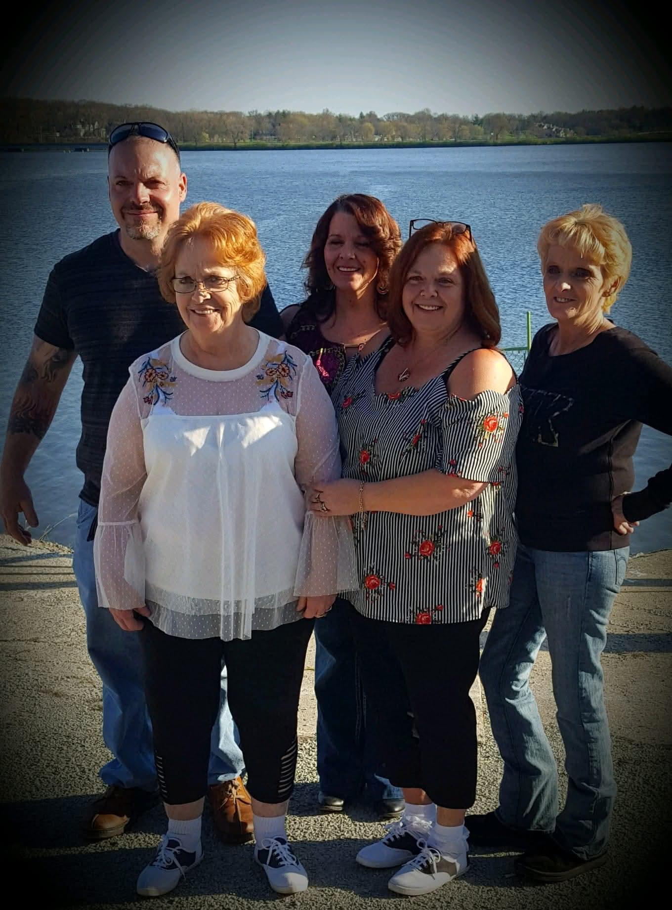 A group of people posing for a photo