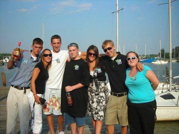 A group of people posing for a photo