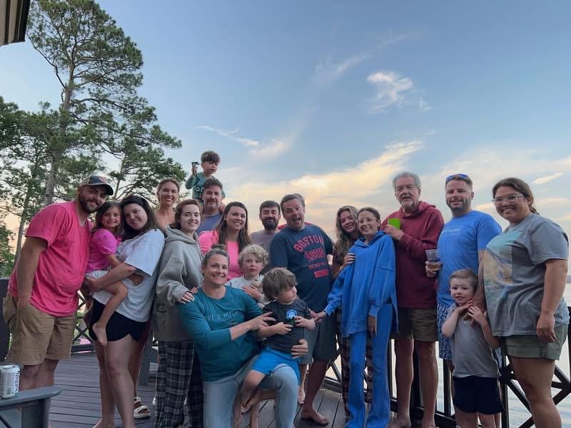 A group of people posing for a photo