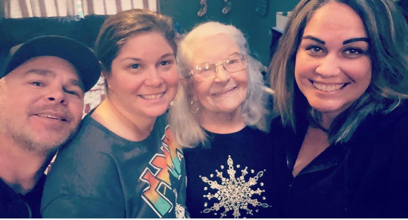 A group of women smiling for a photo