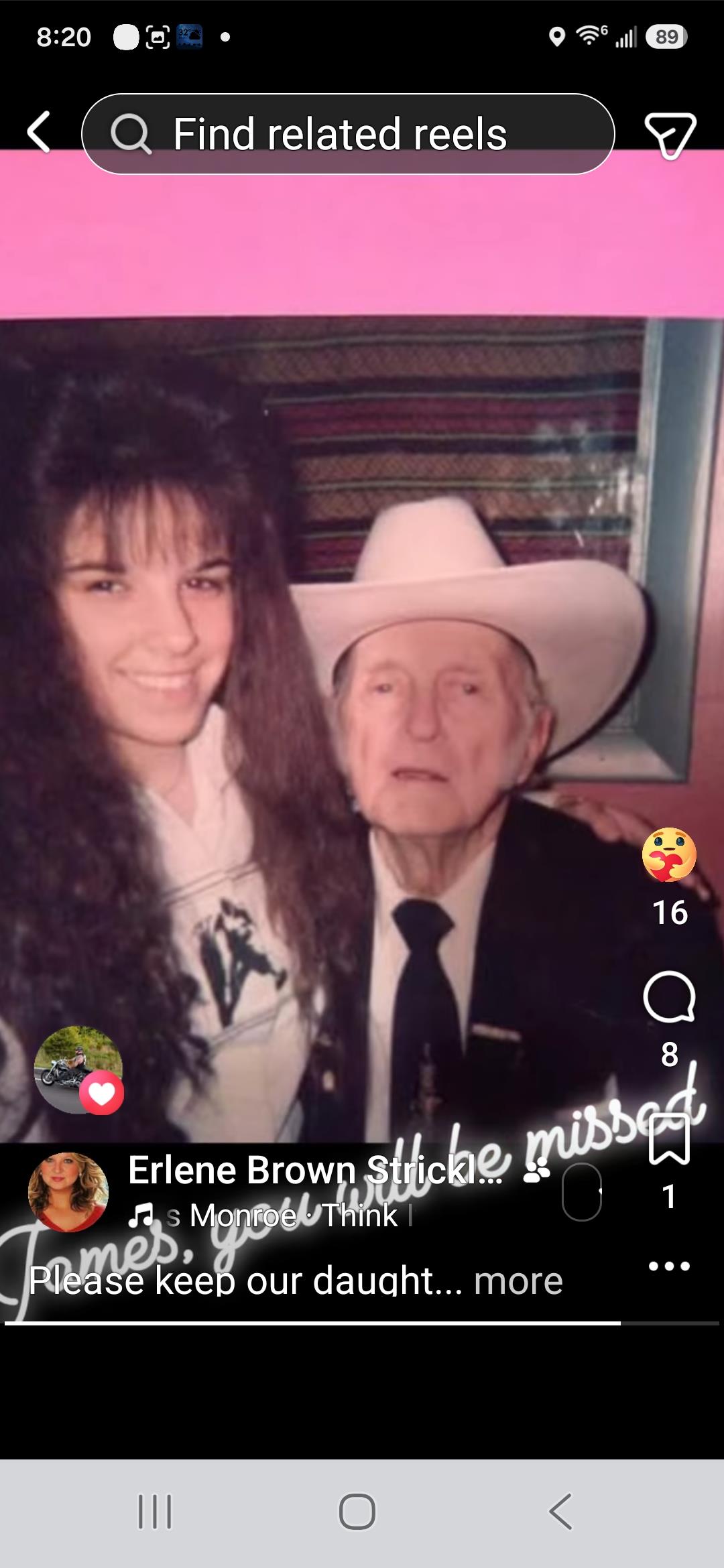 A girl and an old man