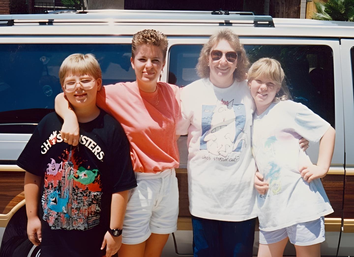 A group of people posing for a photo