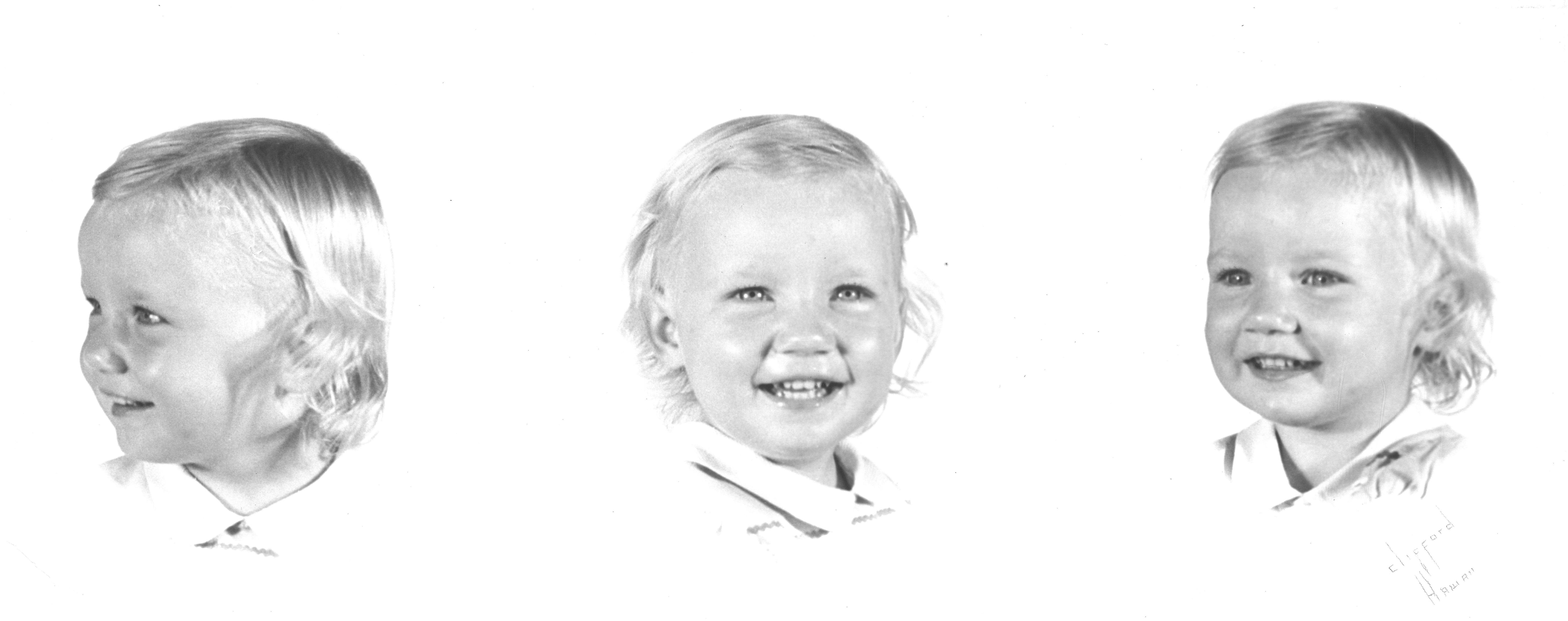 A close-up of a child