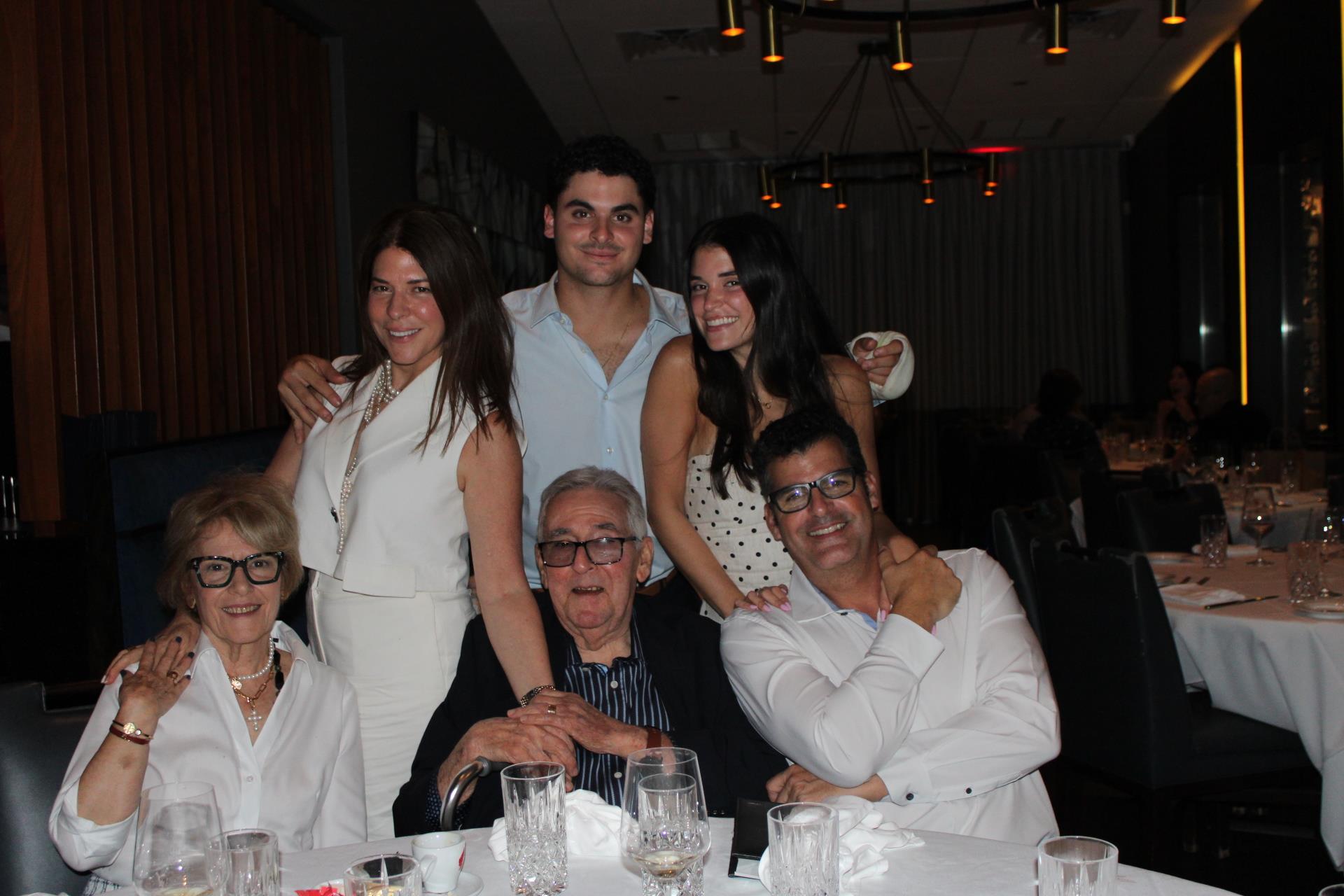 A group of people posing for a photo