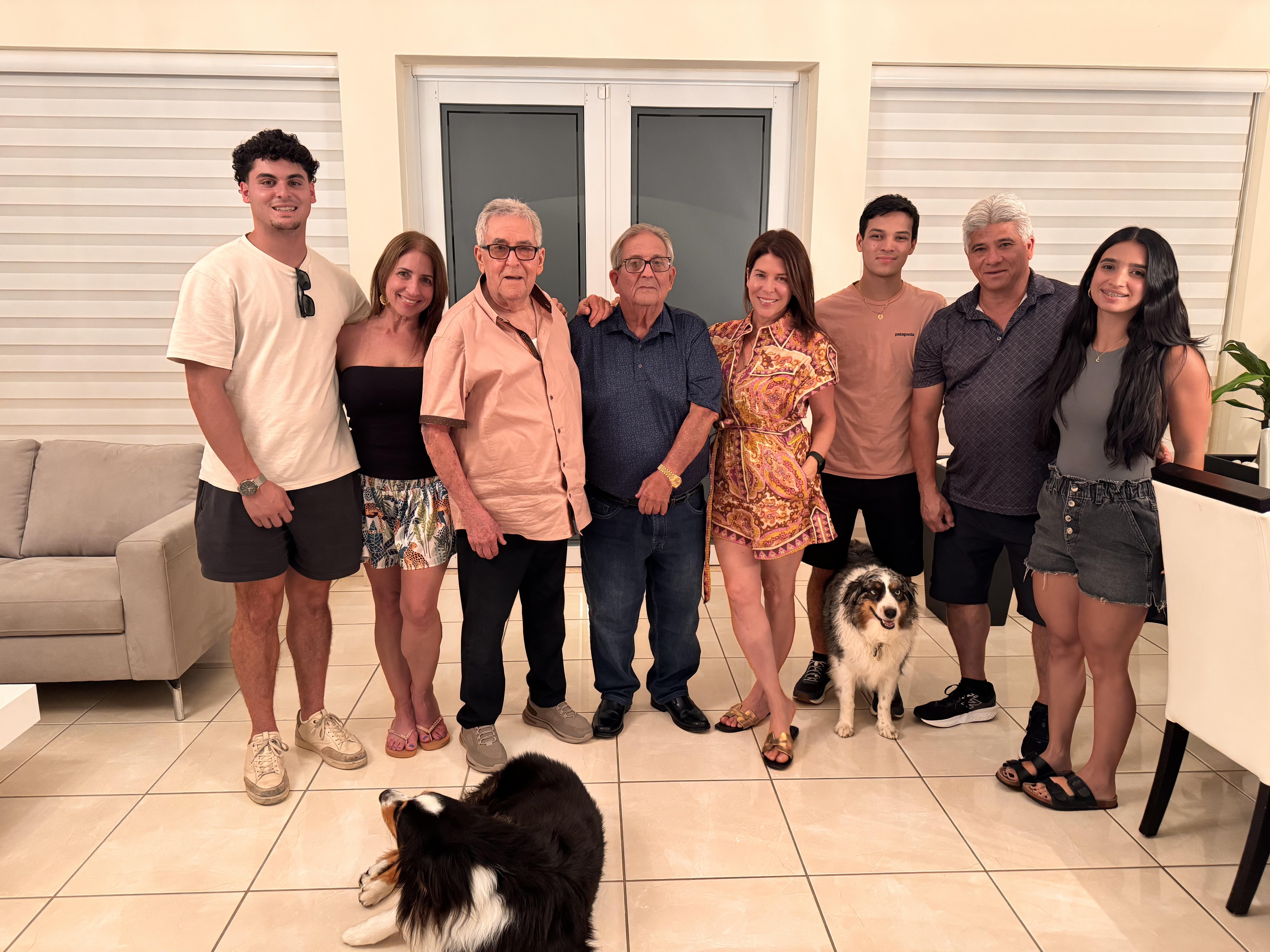 A group of people posing for a photo
