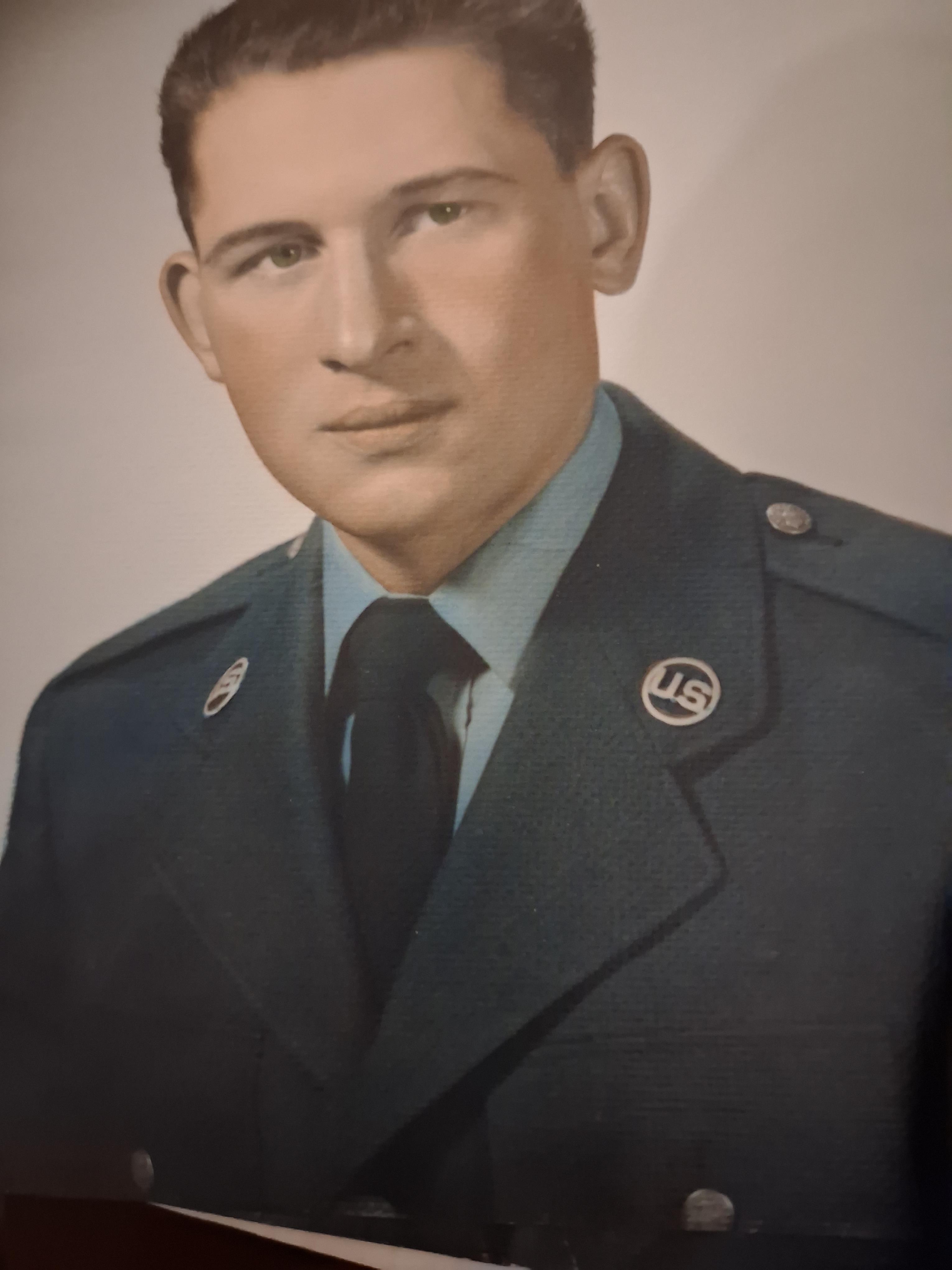 A man in a military uniform