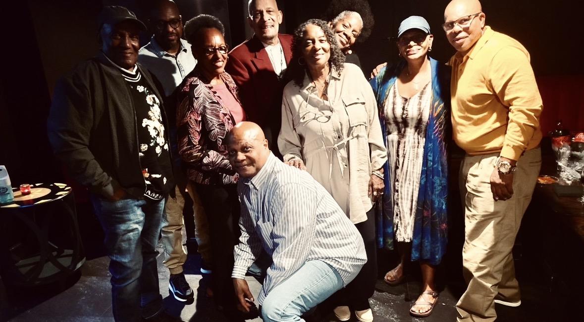 A group of people posing for a photo