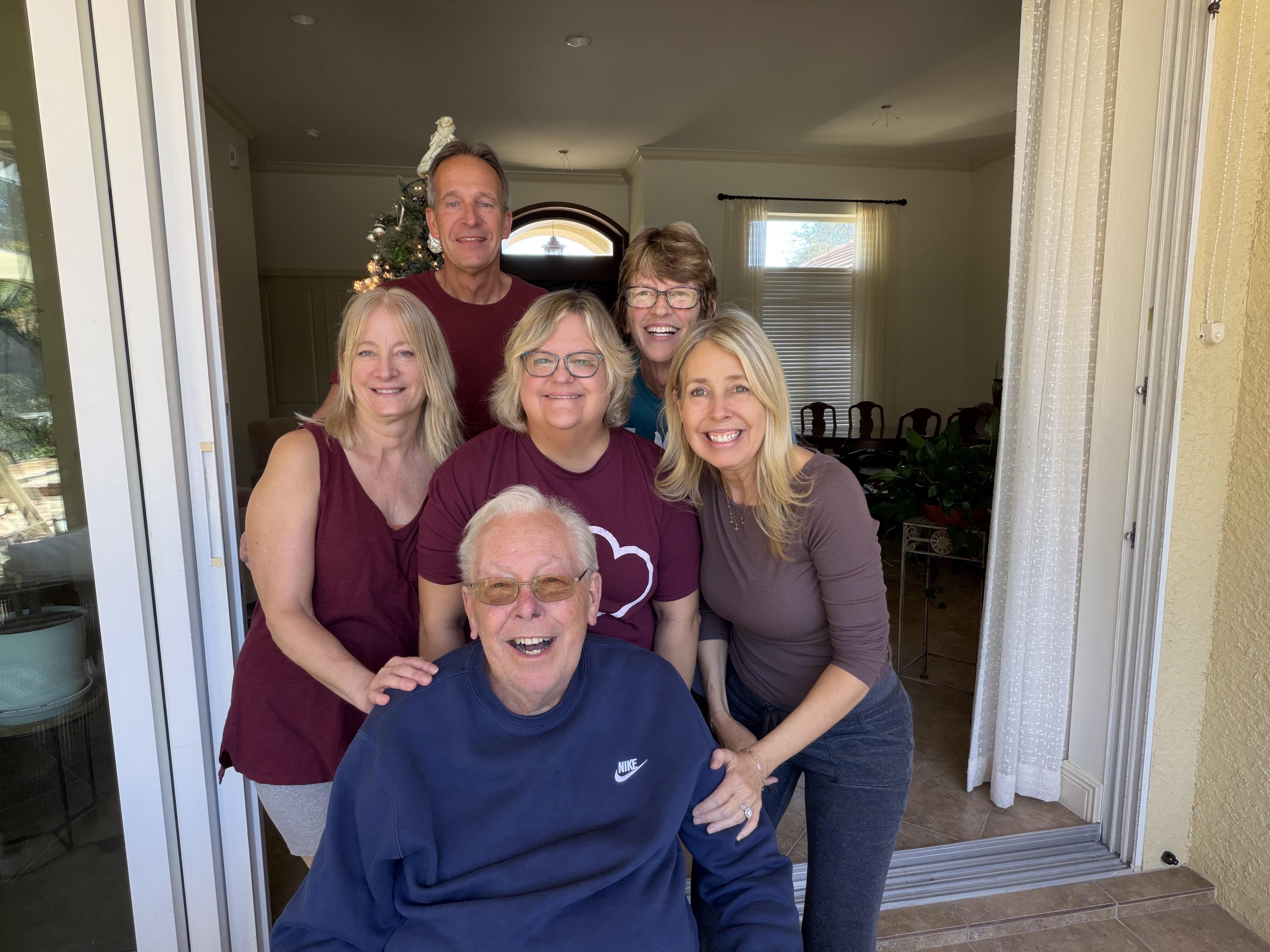 A group of people posing for a photo