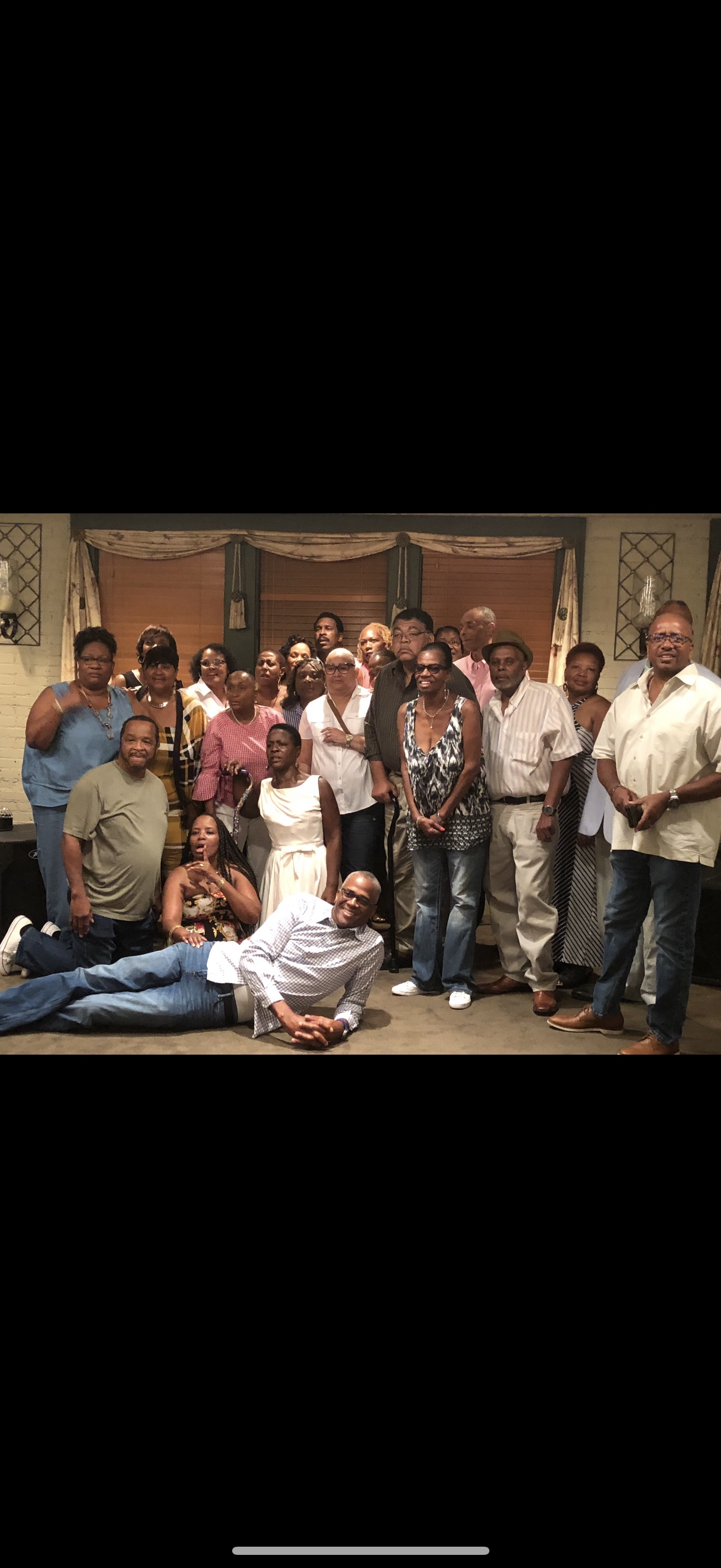 A group of people posing for a photo